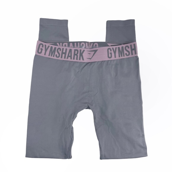 Gymshark Pants - Gymshark Fit Purple Slate Lavender Lilac Seamless Leggings Size Medium M